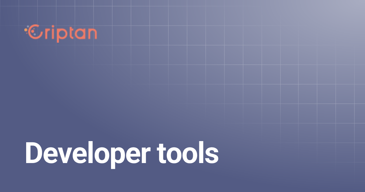 Developer Tools Api Docs
