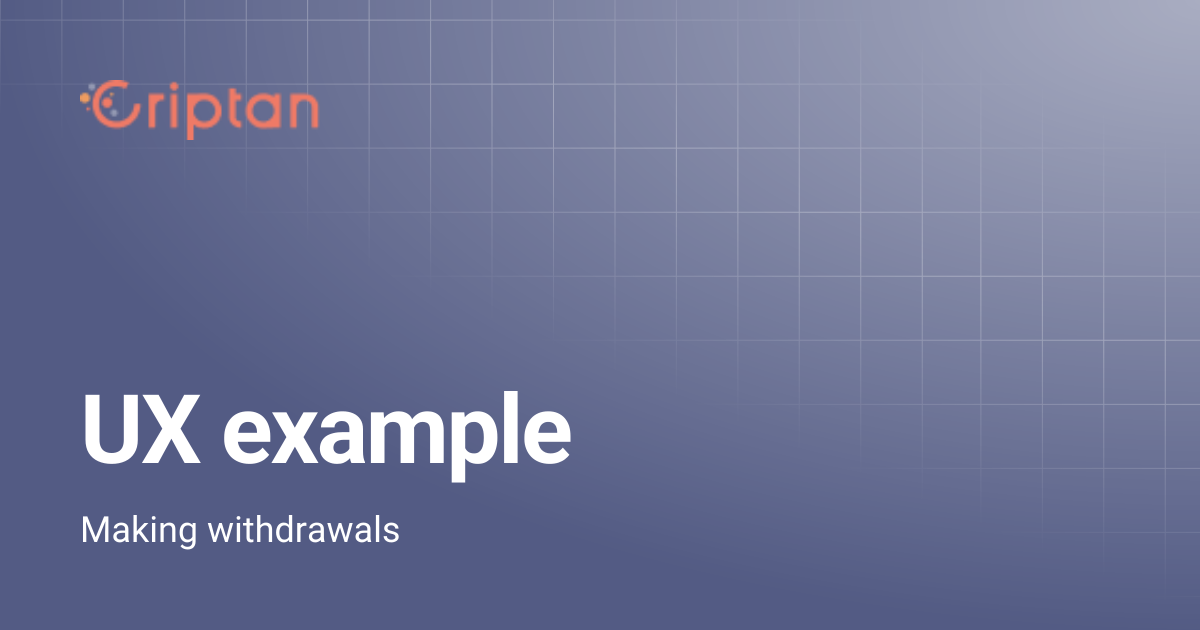 UX example | API Docs